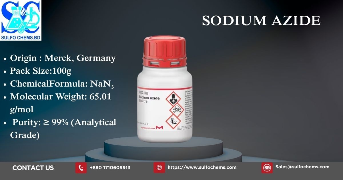 Sodium Azide 100 gm
