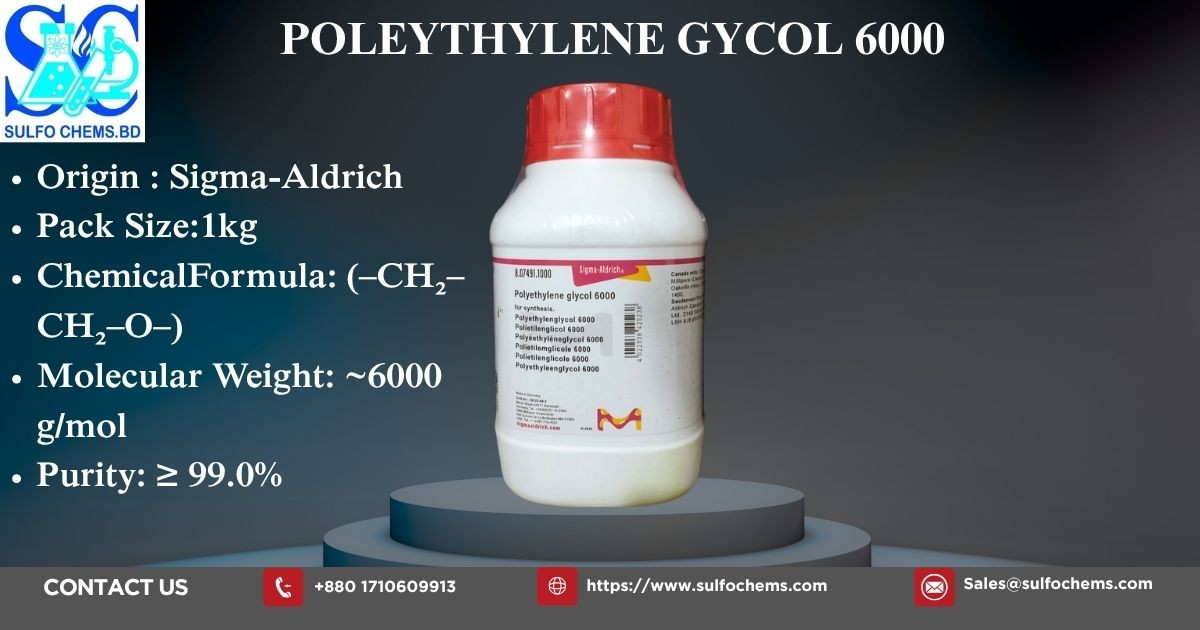 Polyethylene Glycol 6000 (PEG 6000)