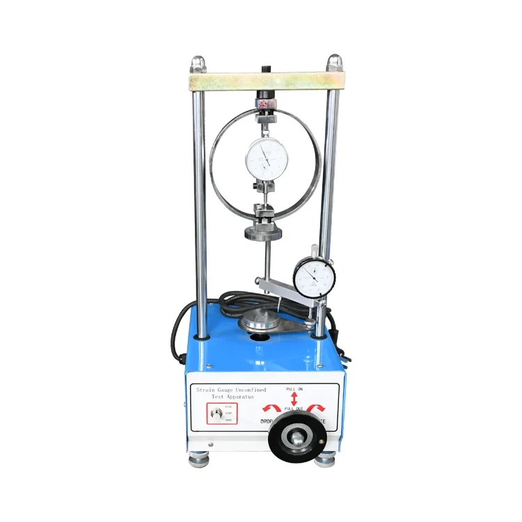 Electric strain unconfined compression tester with Dial Indicator