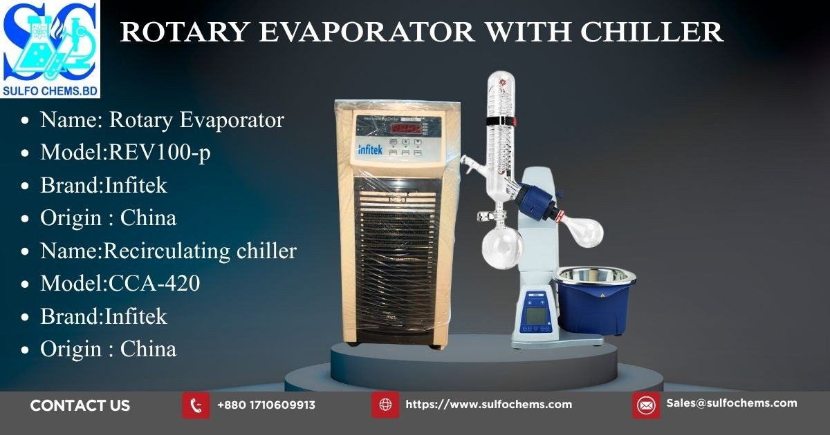 Rotary Evaporator With Chiller