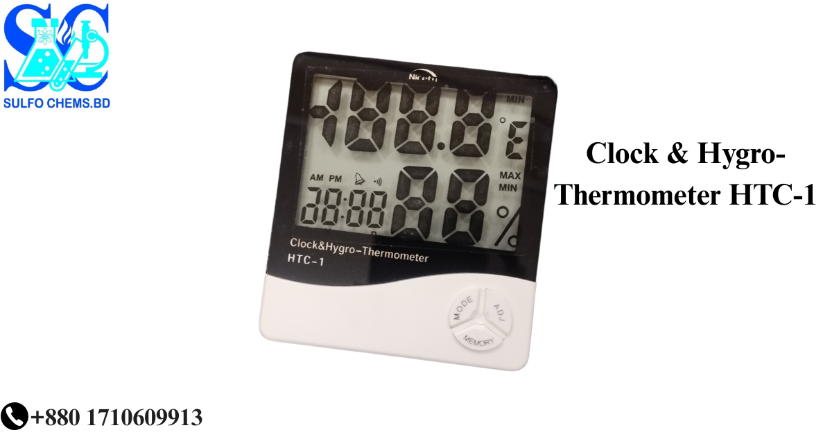 digital thermometer hygrometer HTC-1