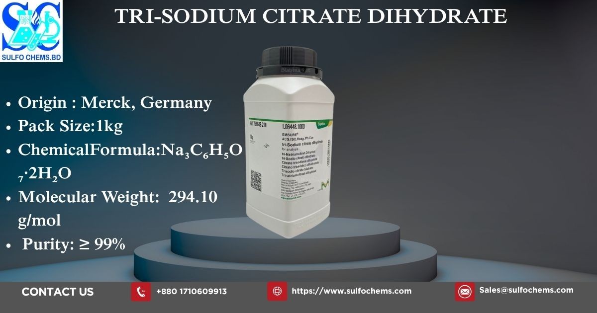 Tri-sodium citrate Dihydrate 01 kg